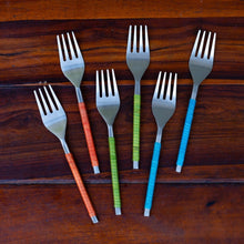 Load image into Gallery viewer, Wicker Rangrez Cane - Tea Fork