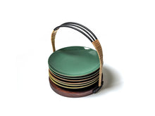 Load image into Gallery viewer, Caddy Quarter Plates - Peacock