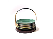 Load image into Gallery viewer, Caddy Quarter Plates - Peacock