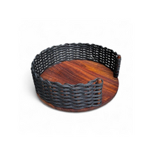 Load image into Gallery viewer, Cottage Cane Basket - for dinner plates