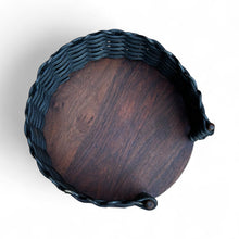 Load image into Gallery viewer, Cottage Cane Basket for quarter plates