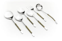 Load image into Gallery viewer, Wicker Yin-Yang cane - Party Serving Set