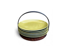 Load image into Gallery viewer, Caddy Dinner Plates - Peacock (Green)