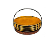 Load image into Gallery viewer, Caddy Breakfast Plates - Amber