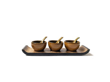 Load image into Gallery viewer, Condiment Set - Sylvan (Amber-Olive)