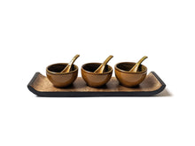 Load image into Gallery viewer, Condiment Set - Sylvan (Amber-Olive)