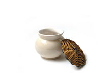 Load image into Gallery viewer, Pourover Indian Lota with Cane Cover - Pearla