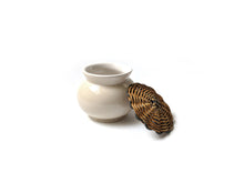 Load image into Gallery viewer, Pourover Indian Lota with Cane Cover - Pearla