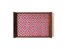 Load image into Gallery viewer, Pukur Tray - Cerise & Teal