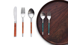 Load image into Gallery viewer, Wicker Rangrez Cane - Dining Cutlery Set