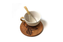 Load image into Gallery viewer, Soup Cup with Etched Saucer and Spoon - Pearla
