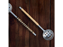 Load image into Gallery viewer, Wicker Yin-Yang Cane - Olive Spoon
