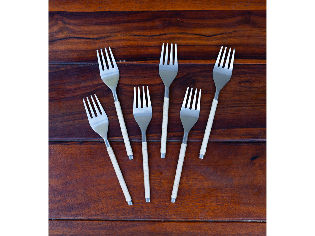 Wicker All-Season Cane - Tea Fork