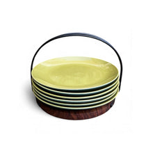 Load image into Gallery viewer, Caddy Dinner Plates - Peacock (Green)
