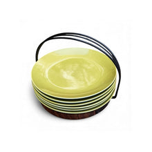 Load image into Gallery viewer, Caddy Dinner Plates - Peacock (Green)
