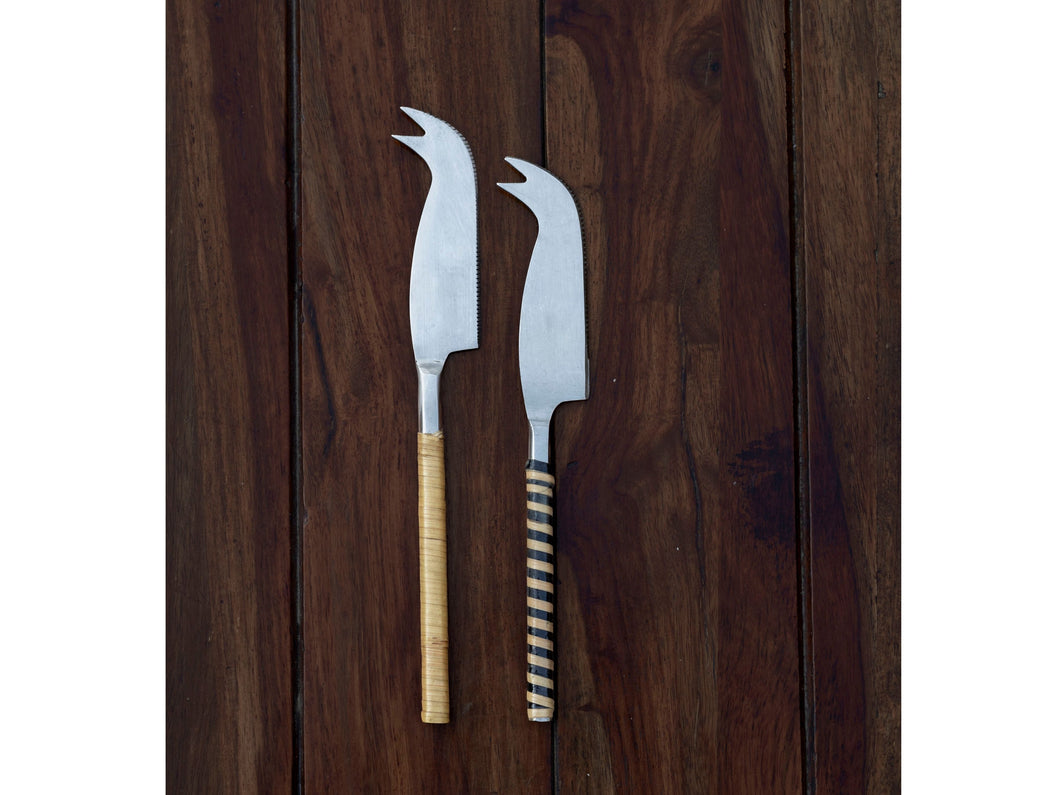 Wicker All-Season & Yin-Yang Cane - Cheese Knife