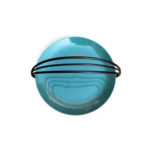 Load image into Gallery viewer, Breakfast Plate with Caddy - Teal and Green
