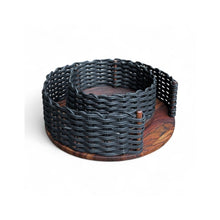 Load image into Gallery viewer, Cottage Cane Basket for quarter plates
