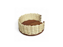Load image into Gallery viewer, Cottage Cane Basket for quarter plates
