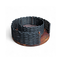 Load image into Gallery viewer, Cottage Cane Basket - for dinner plates
