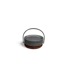 Load image into Gallery viewer, Breakfast Plate with Caddy - Grey

