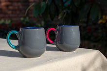 Load image into Gallery viewer, Rounded Mugs (Set of 2)- Blue
