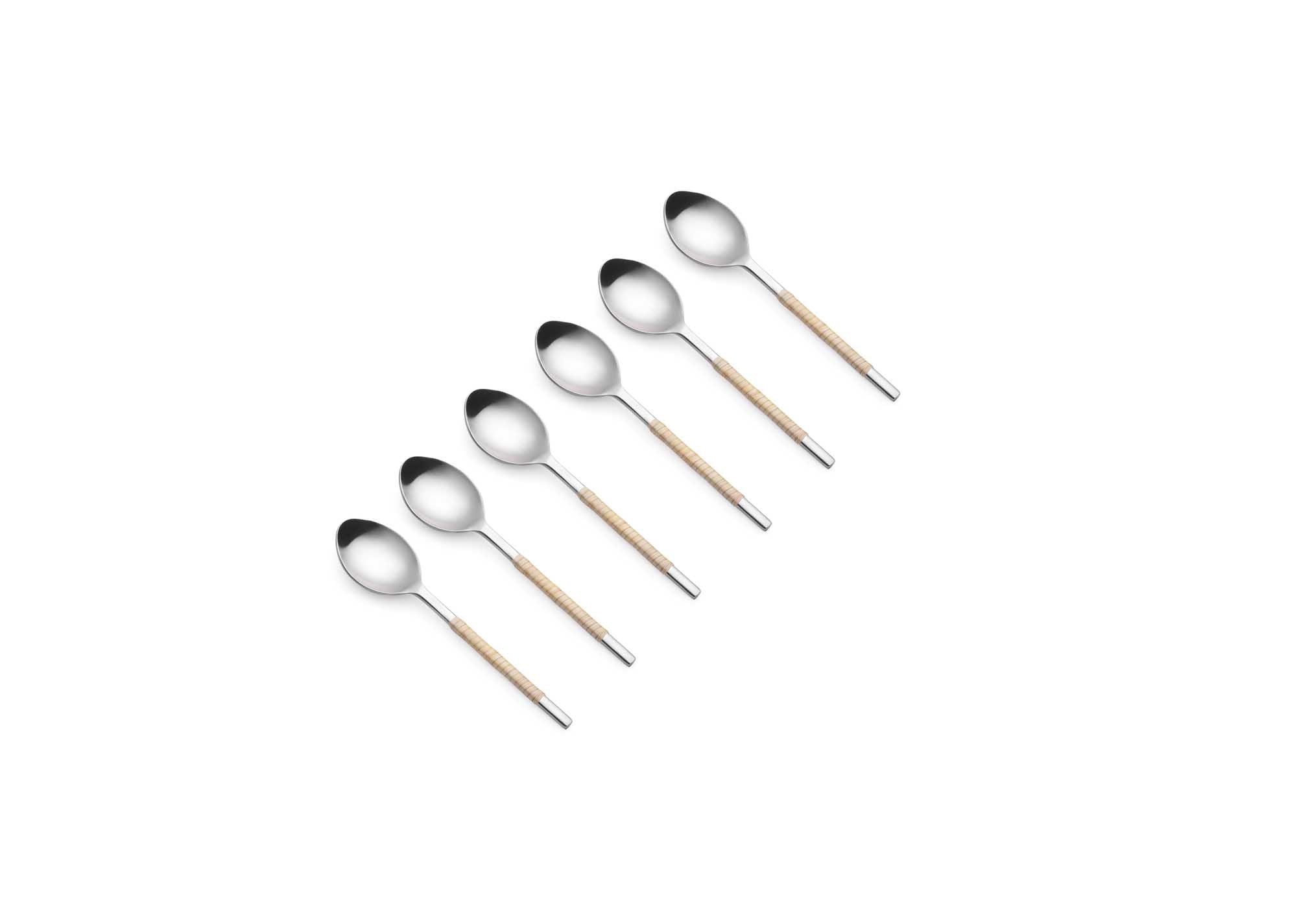 Wicker Rocking Spoon Wicker All-Season - Tea Spoon – Bric-a-Brac by Neelum Saigal