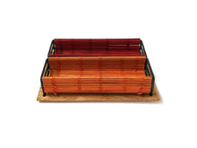 Load image into Gallery viewer, Loom Cutlery Organiser - Ruby Red-Orange
