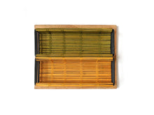 Load image into Gallery viewer, Loom Cutlery Organiser - Green-Yellow
