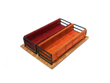 Load image into Gallery viewer, Loom Cutlery Organiser - Ruby Red-Orange
