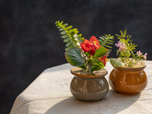 Load image into Gallery viewer, Repurposed Sylvan Flower Vase (Set of 2)
