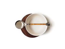 Load image into Gallery viewer, Soup Bowl with Saucer and Spoon (Set of 2) - Pearla

