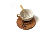 Load image into Gallery viewer, Soup Cup with Etched Saucer and Spoon - Pearla
