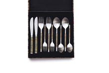Load image into Gallery viewer, Dining Cutlery Set - Yin-Yang Cane
